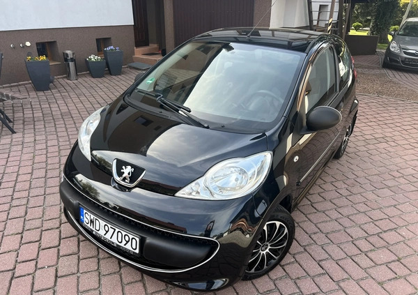 Peugeot 107 cena 11500 przebieg: 72000, rok produkcji 2007 z Rydułtowy małe 529